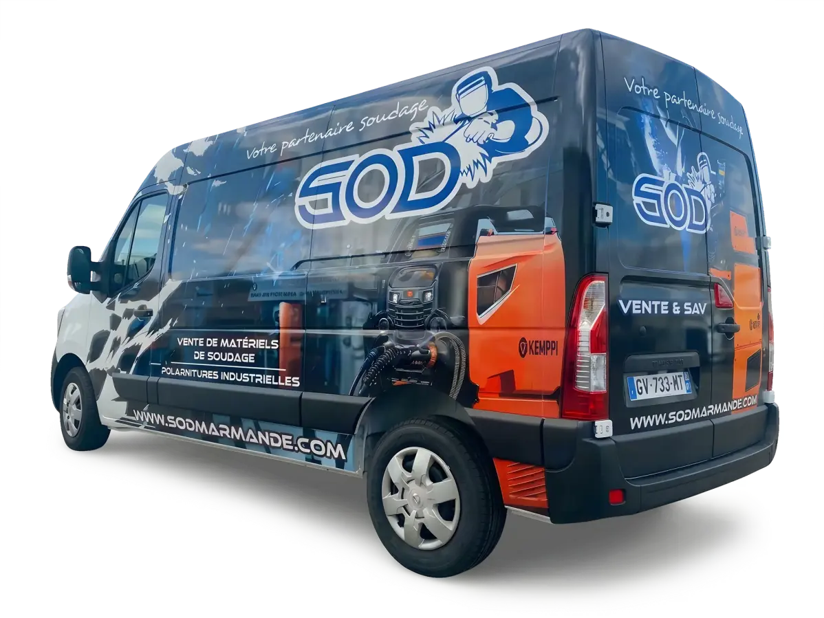 covering marquage vehicule SOD by couleur pixel marmande 47