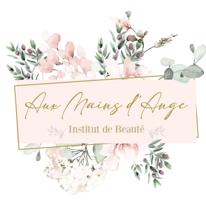 création logo sur mesure institut de beauté aux mains d'ange by couleur pixel marmande 47