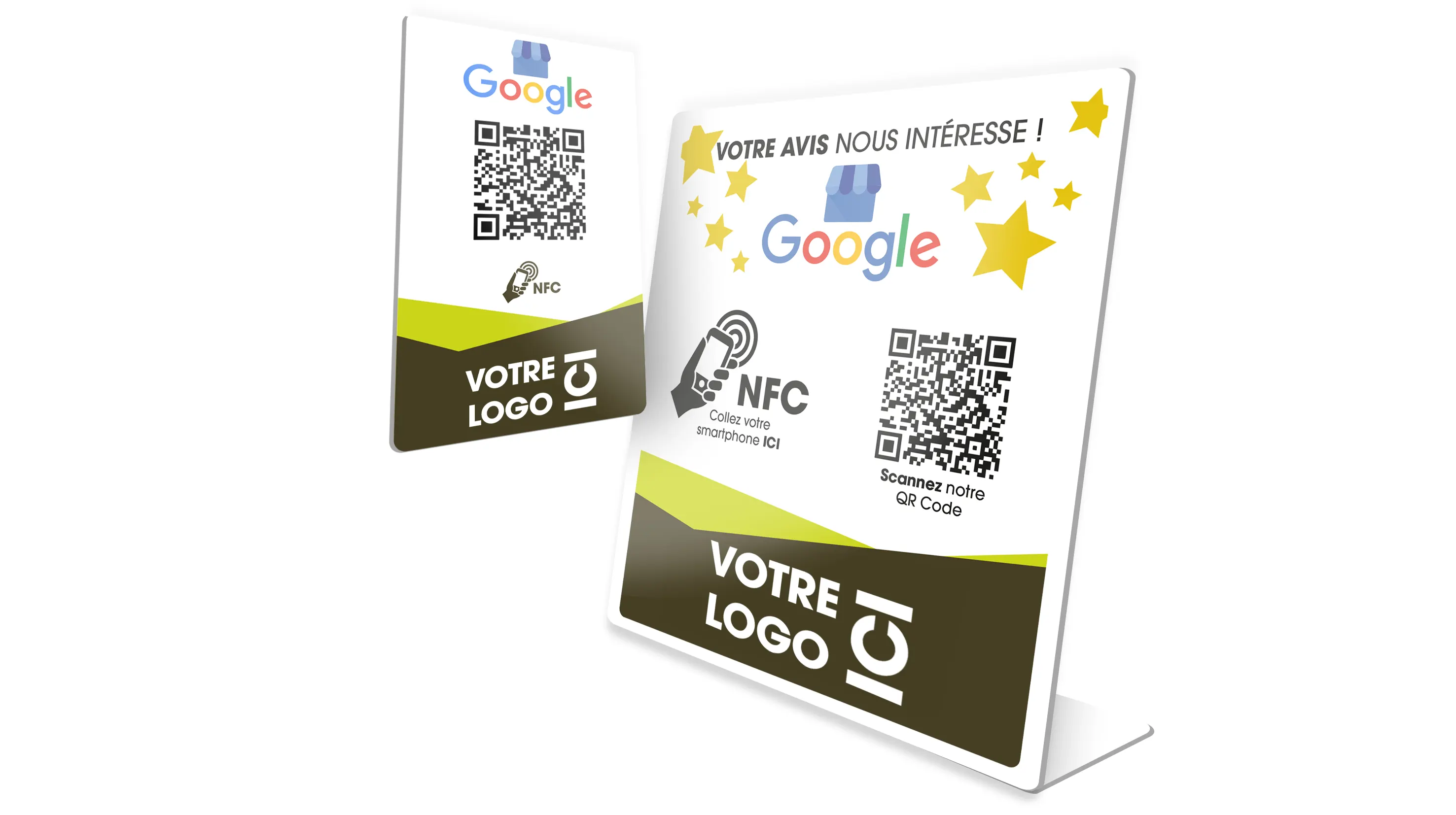 carte avis google nfc sans contact Couleur Pixel graphiste et agence de communication et publicite sur Marmande