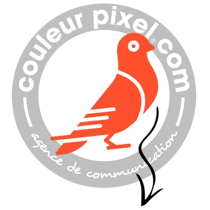 Logo Couleur pixel Graphiste agence de communication creation logo site internet enseigne publicitaire sur Marmande